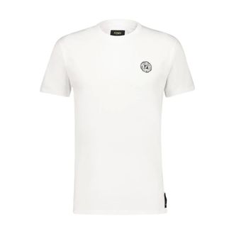 Fendi Hombre, Camisetas, Blanco, Talla: XL
