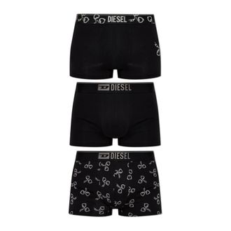 Diesel Ondergoed, Heren, Zwart, XS, Katoen, Damien GFT 3-Pack