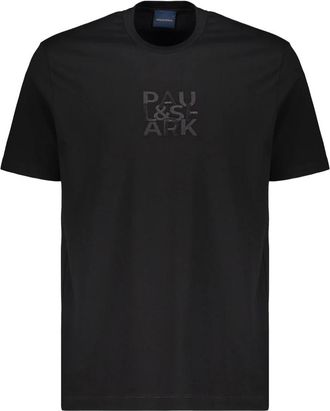 Paul & Shark Katoenen T-shirt - Heren - T-shirts - Zwart - M - Katoen - Tops