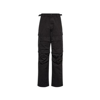 Balenciaga Straight Trousers, male, Black, S, Le Pantalon Baggy Tailored