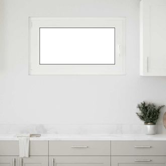 Berkfield Home Basement Window RISOR 100x70 cm Tilt&Turn DIN Left Anthracite