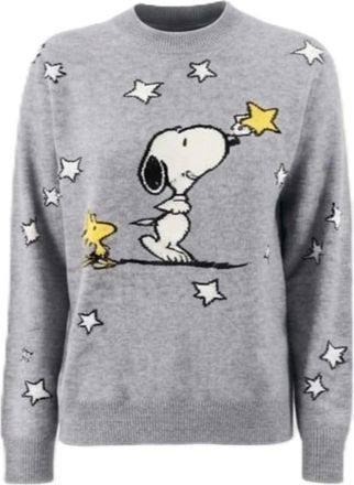 MC2 Saint Barth Tessa P Peanuts Touching Stars 15M - - Knitwear - Donna - Grigio - XS