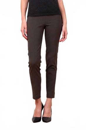 Avenue Montaigne Pars Signature Pant In Dark Green
