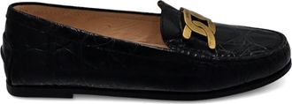 Tod's Mocassini con catena - Nero