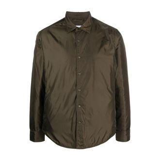 Aspesi Casual Shirts, male, Green, Size: 2XL Reshirt Jacket