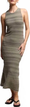 Velvet Ylena Dress In Olive