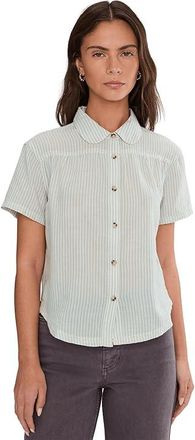 Toad&Co Holly Shirt Womens Clothing Dusk Blue Pattern : XS, Cotton
