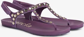 Pedro Garcia Lilac crystal studded thong sandal | Judith| Spring Summer 26 | PEDRO GARCIA