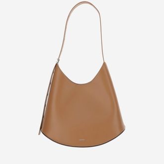 Jil Sander Eldorado Medium Leather Shoulder Bag