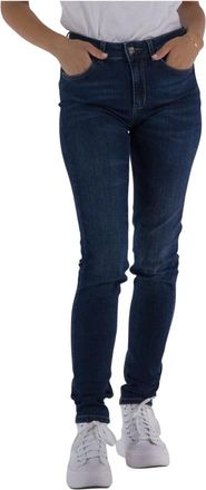 Liu Jo High-Waisted Skinny Jeans - Dames - Slim Fit Jeans - Blauw - W25 - Katoen - Jeans