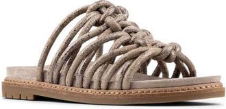 Donald J Pliner Loni Slide Sandal in Pewter at Nordstrom, Size 7.5