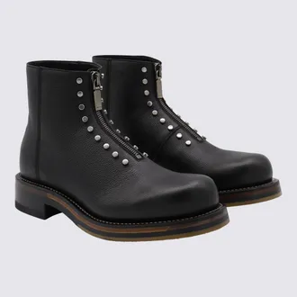 Alexander McQueen Mens Boots Black _cover Le Sole El