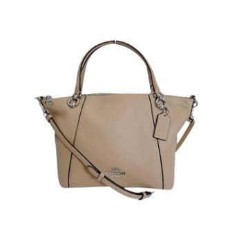 Coach Borsa a spalla in pelle Pre-owned - - Pre-owned - Donna - Beige - ONE SIZE