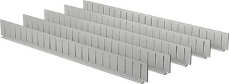Vigor Juego De Barras Transversales Galvanizadas 5 Piezas