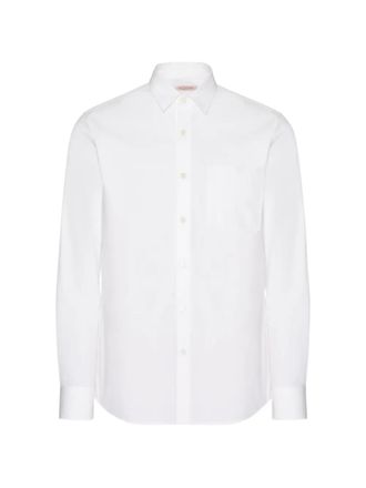 Valentino Garavani Camicia con dettaglio V - Bianco