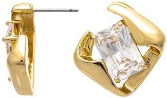 Rivka Friedman Baguette Stud Earrings in Cubic Zirconia at Nordstrom Rack