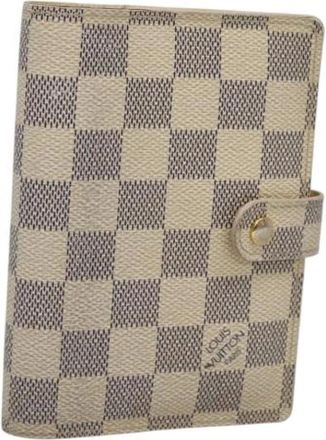 Louis Vuitton Pre-owned Accessories, female, White, Size: ONE SIZE Pre-owned Canvas Home-Office