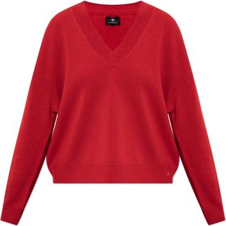 Anine Bing Lee Cashmere Sweater - Dames - Cashmere truien - Rood - S - Kasjmier - Truien & Vesten