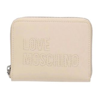 Love Moschino Wallets & Cardholders, female, White, Size: ONE SIZE Zip Wallet