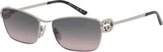 Gucci Zonnebrillen - Dames - Zonnebrillen - Grijs - 58 MM - Accessoires