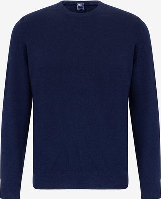 Fedeli Pullover mit Rundhalsausschnitt aus Kaschmir Argentina