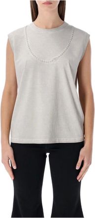 Diesel Mujer, Camisetas, Gris, Talla: S