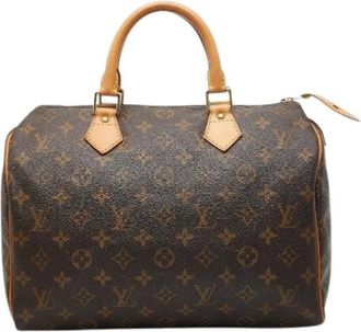 Louis Vuitton Pre-owned Handbags, female, Brown, Size: ONE SIZE Pre-owned Speedy30 Monogram Handbag