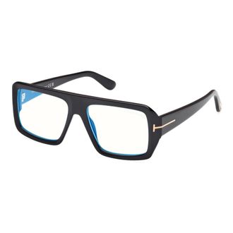 Tom Ford Glasses, unisex, Black, 54 MM, Blue Block Eyewear Frames