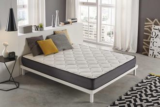 Moonia Moonia - Colch&oacute;n Supersoft Nordic Flex 21cm, 150 X 190cm