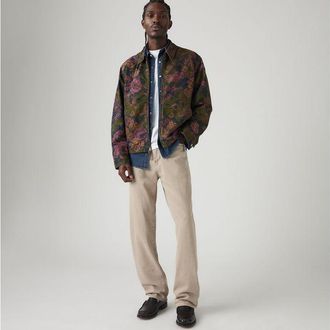 Levi's 568 Loose Straight Lightweight Linen+ Denim Jeans - Mens - 28X32 - Beige / Vintage Khaki Gd Lightweight