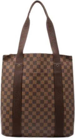 Louis Vuitton Pre-owned Cabas Beaubourg Tote Bag - Dames - Vintage Shopper - Bruin - ONE Size - Vintage