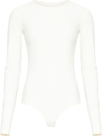 Maison Margiela numbers-motif bodysuit - White