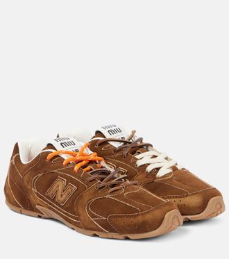 Miu Miu x New Balance zapatillas 530 SL de ante y malla