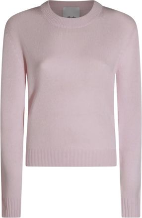 Allude Maglione girocollo in cashmere - Rosa