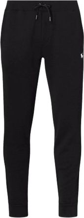 Polo Ralph Lauren Zwarte joggingbroek met verstelbare tailleband - Heren - Sweatpants - Zwart - 2XL - Katoen - Broeken