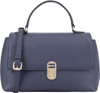 Paul Costelloe Womens Sava Leather Multi Way Bag - Blue - One Size