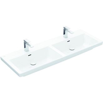 Villeroy & Boch Villeroy&boch - Lavabo Doble Con Mueble Subway 3.0 De 1300 X 470