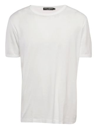 Dolce & Gabbana T-shirt met ronde hals - Wit