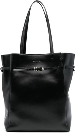 Givenchy medium Voyou leather tote bag - women - Calf Leather/Suede/Brass - One Size - Black