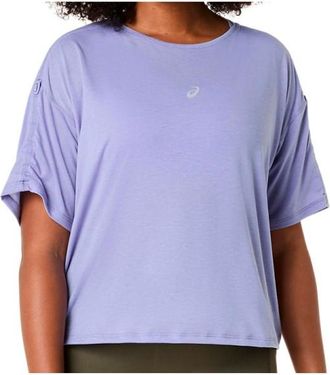 Asics Nagino Run Adjustable S/S Top Laufshirt f&uuml;r Damen | lila