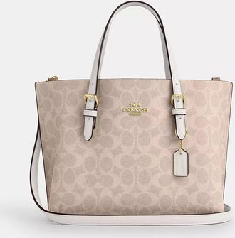Coach Mollie Tote Bag 25 In Signature Canvas