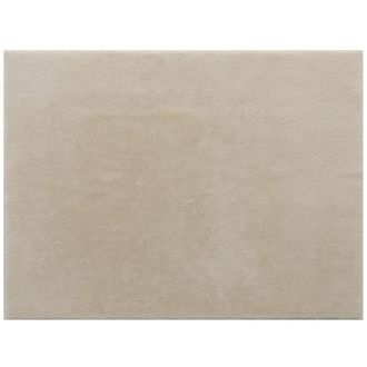 HOMCOM Alfombra de sal&oacute;n 230x160x2.5 cm crema