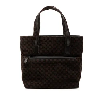Gucci Pre-owned Gucci Jacquard Square G Tote Ladies VQOTQU5AFXA1W17D