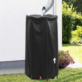 vidaXL Dep&oacute;sito De Agua Plegable Con Grifo Pvc 250 L Vidaxl