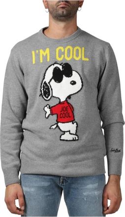 MC2 Saint Barth Sweatshirt - Heren - Sweatshirts - Grijs - S - Hoodies & sweatvesten