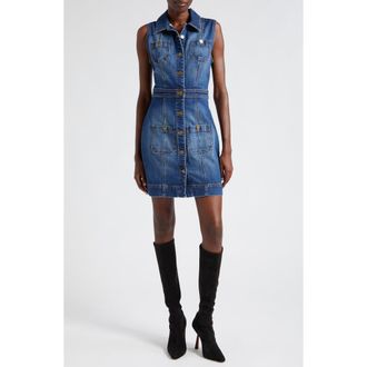 Ramy Brook Juliet Denim Dress in Medium Wash at Nordstrom, Size 30