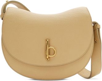 Burberry medium Rocking Horse satchel bag - women - Calf Leather - One Size - Neutrals