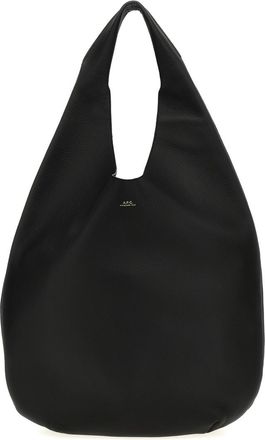 A.P.C. Black Le Neige shoulder bag