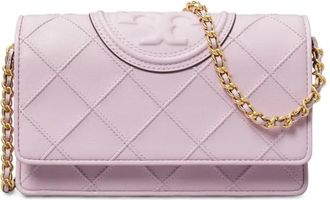 Tory Burch Borsa a tracolla Fleming - Viola