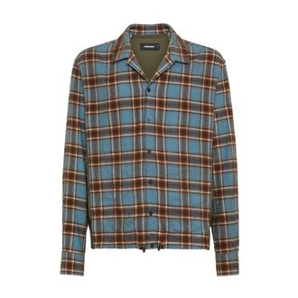 Dsquared2 Casual Shirts, male, Multicolor, M, Stylish Shirts for Men